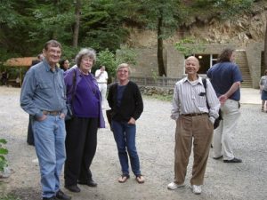 Volodja and Barbara and Susan and Aravind, excursion from Batumi, September 2005