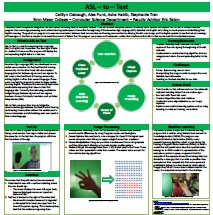 ASL-to-Text Poster Presentation