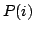 $P(i)$
