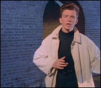 Rickroll TechCrunch